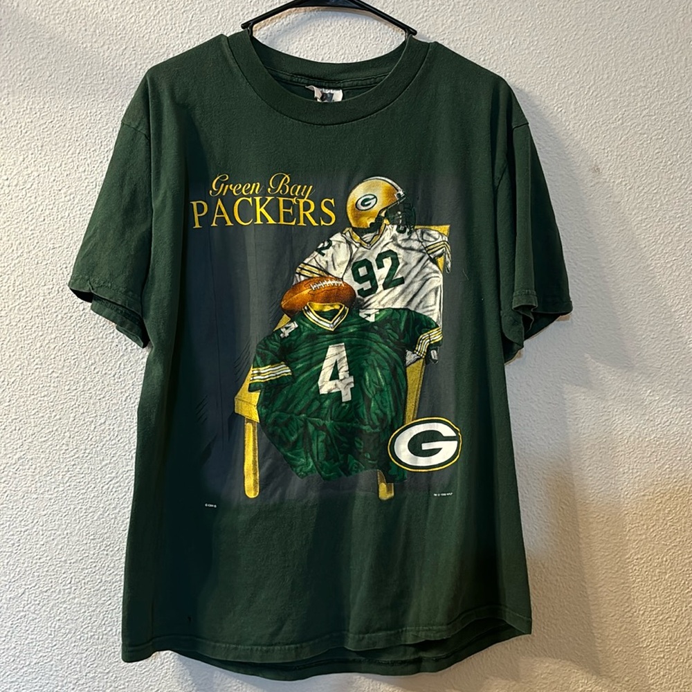 VTG CSA Greenbay Packers graphic tee size large
